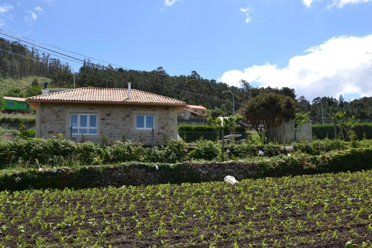 Villa Casa De Piedra Playa De Estorde Con Vistas Al Mar Cee Exterior foto