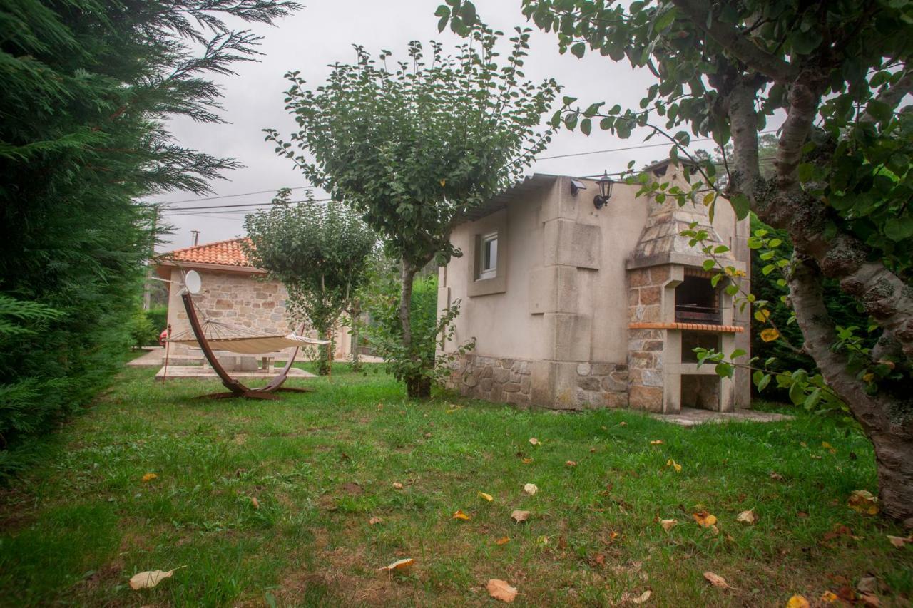 Villa Casa De Piedra Playa De Estorde Con Vistas Al Mar Cee Exterior foto