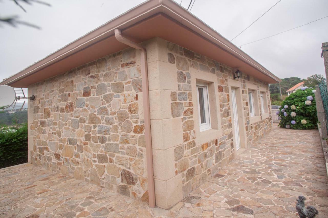 Villa Casa De Piedra Playa De Estorde Con Vistas Al Mar Cee Exterior foto